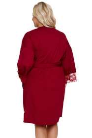Szlafrok Doctor Nap SWW.7261 burgundy red