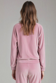 Bluza nierozpinana Vivisence 9005 pudrowy róż