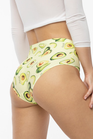 Wysokie figi Julimex Simple Maxi avocado