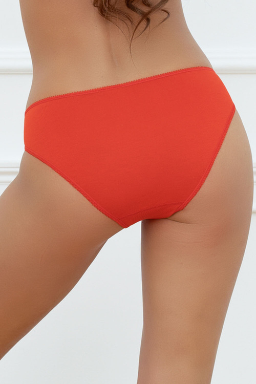 Figi Italian Fashion Intryga midi czerwony