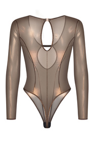 Body sexy Obsessive Soranna long-sleeved teddy black