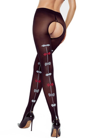 Rajstopy Passion TiOpen 026 40 DEN black
