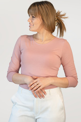 Bluzka klasyczna Babell Manati r.3/4 różowy