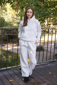 Komplet bluza+spodnie Dkaren DK-K-B9 ecru