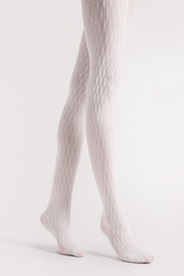 Rajstopy Fiore Stereo 40 DEN G6074 white