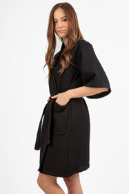 Szlafrok Dkaren DK-W-01 czarny