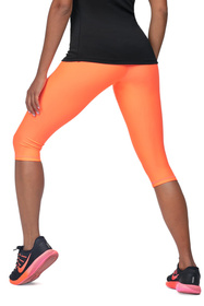 Legginsy fitness Reviver L9030/0 pomarańczowy