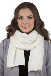 Vivisence 7102 Szalik lub apaszka szalik, biały
