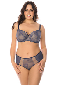 Wysokie figi Vivisence 1044W granatowy