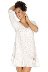 Vivisence 2034 Nocna koszula, biały