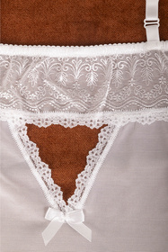 Lupo 1435-K Nocna koszulka, biały