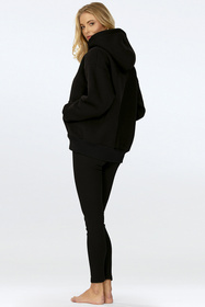 Bluza nierozpinana Dkaren Oseye-Bl czarny 