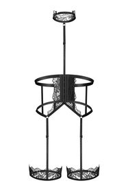 Akcesoria erotyczne uprząż Obsessive Hersis harness black