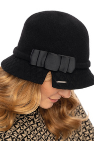 Vivisence 7061 Nakrycie głowy kapelusz, czarny