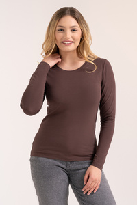 Bluzka klasyczna Moraj BD900-420-L brown
