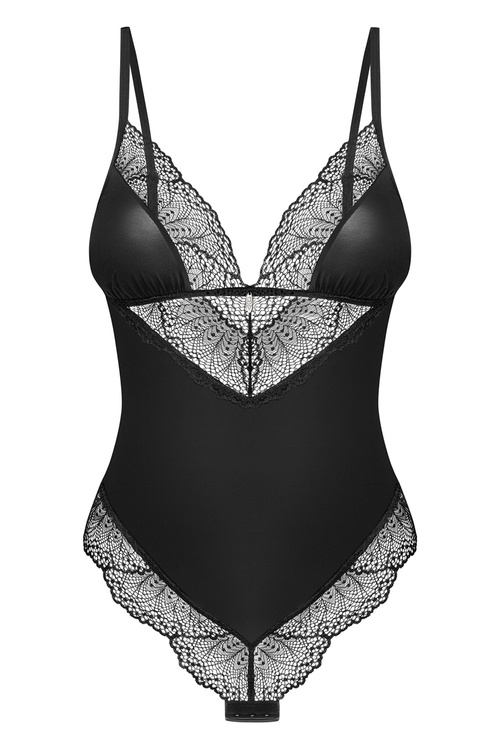 Body sexy Obsessive Lobellis teddy czarny