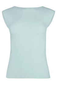 Koszulka bez rękawów Babell Indi szałwia