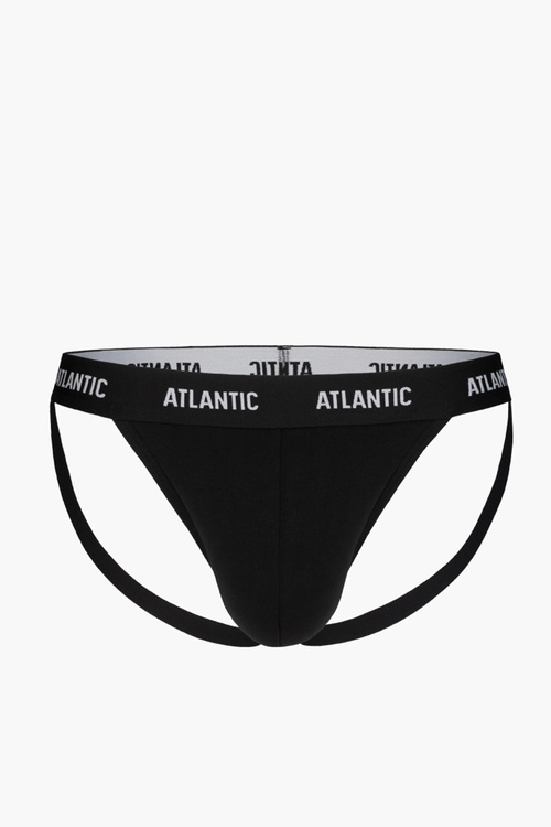 Majtki slipy Atlantic MP-1571 Jock strap czarny