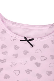 Piżama Vivisence 2023 jasny różowy