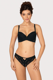 Stringi Róża Gizela czarny