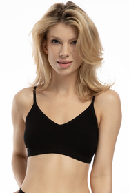 Braletka Julimex Bamboo Bralette czarny 