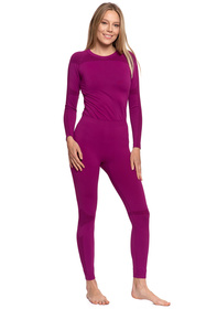Spodnie termoaktywne Moraj KDT3000-002 plum