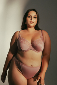 Biustonosz półusztywniany Ava 2105 Yasemin pink peony