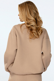 Komplet bluza+spodnie Dkaren Rehema-Kpl cappuccino