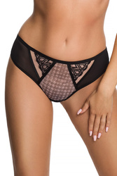 Gorsenia K703 Celine Majtki brazyliany, czarny