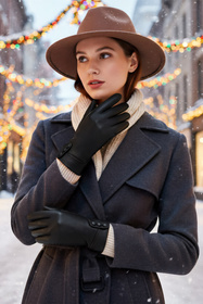 Vivisence 7211 rękawiczki z wełnianą podszewką