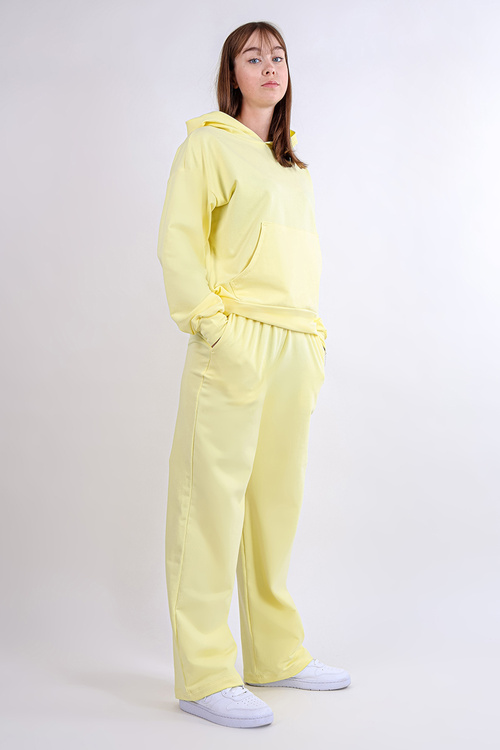 Dkaren DK-K-B8 Komplet bluza+spodnie, żółty
