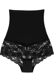 Wol-Bar Preciosa Majtki figi modelujące, czarny