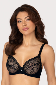 Biustonosz miękki Róża Anuk czarny