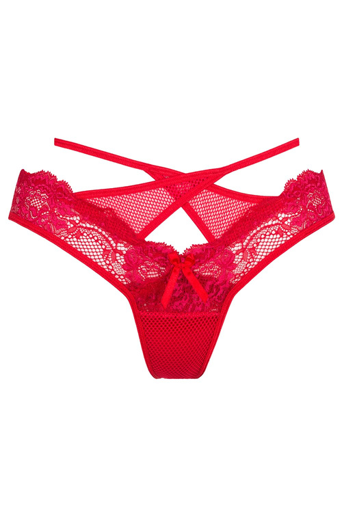 Axami V-6748 Rush Majtki stringi, czerwony