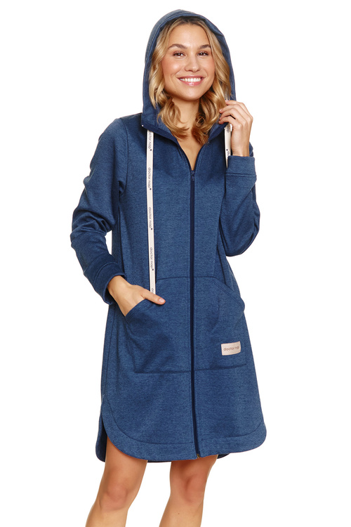 Szlafrok Doctor Nap SMZ.7228 indigo melange