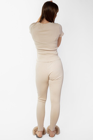 Komplet legginsy + bluzka Dkaren Halima-Kpl beż