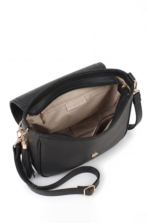 Vivisence T0025 torebka na ramię z regulowanym paskiem black