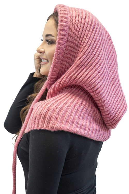 Kaptur balaclava Vivisence 70102 różowy