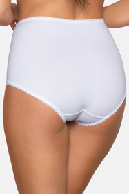 Majtki wysokie figi Babell BBL 185 biały