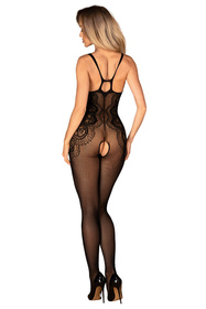 Body bodystocking Obsessive Bodystocking G335 czarny