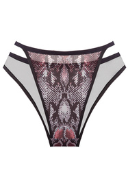 Majtki stringi Unikat Zuma czarny-wzór 