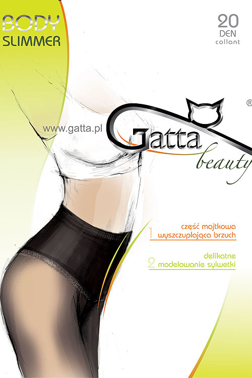 Gatta Body Slimmer Wyrób pończoszniczy rajstopy, nero