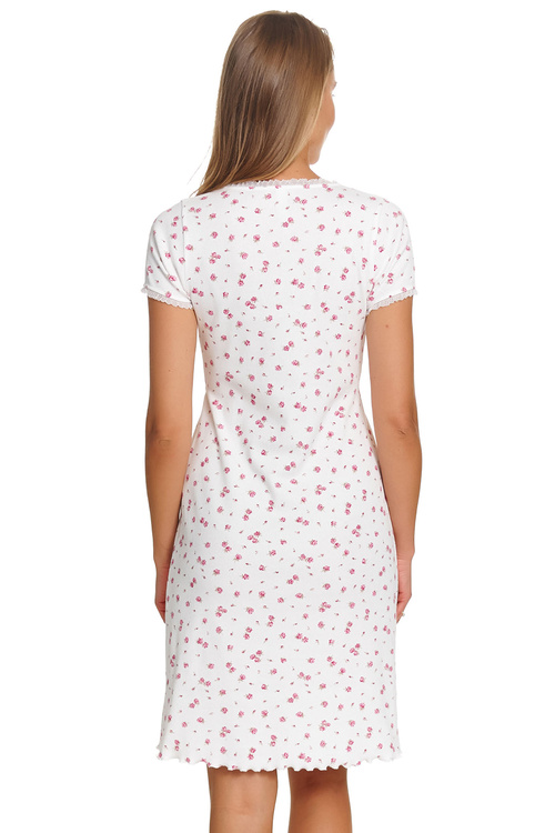 Doctor Nap TCB.7449 koszula nocna dekolt w serek roses kiss