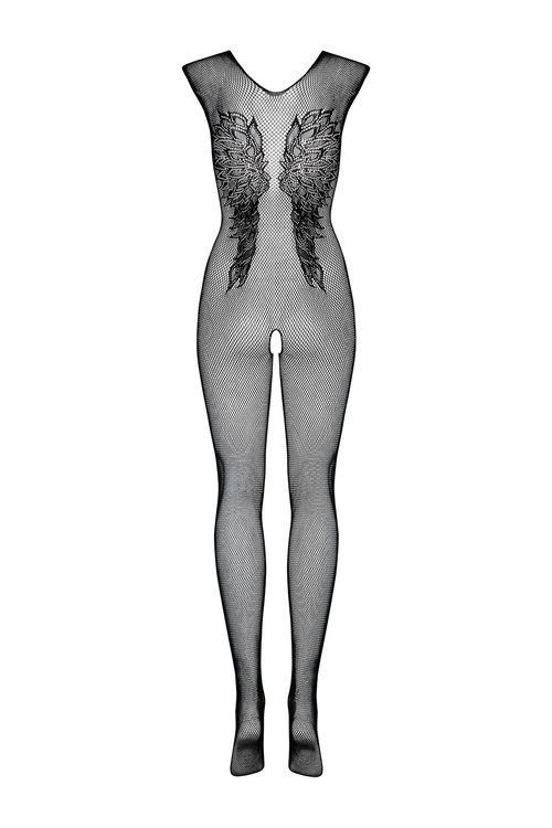 Obsessive Bodystocking N112 Body bodystocking, czarny