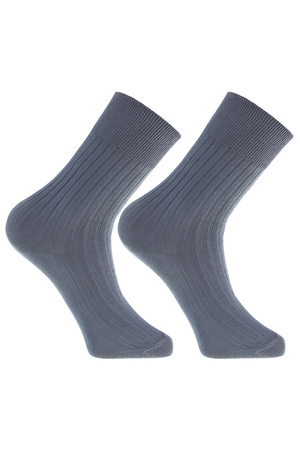 Moraj SMCL240-002 Medical skarpety za kostkę, bawełniane grey