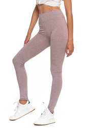 Legginsy klasyczne Moraj RDL1000-018 beige melange