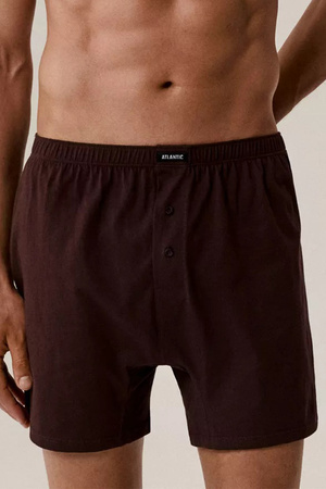 Bokserki Atlantic 2MBX-054 2-pack wino/khaki