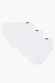 Atlantic 3BLP-603 figi 3 pack z wysoką talią biały