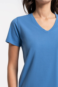 Moraj PDD3600-004 piżama damska z kieszeniami blue