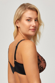 Biustonosz miękki Azal Skarlet czarny